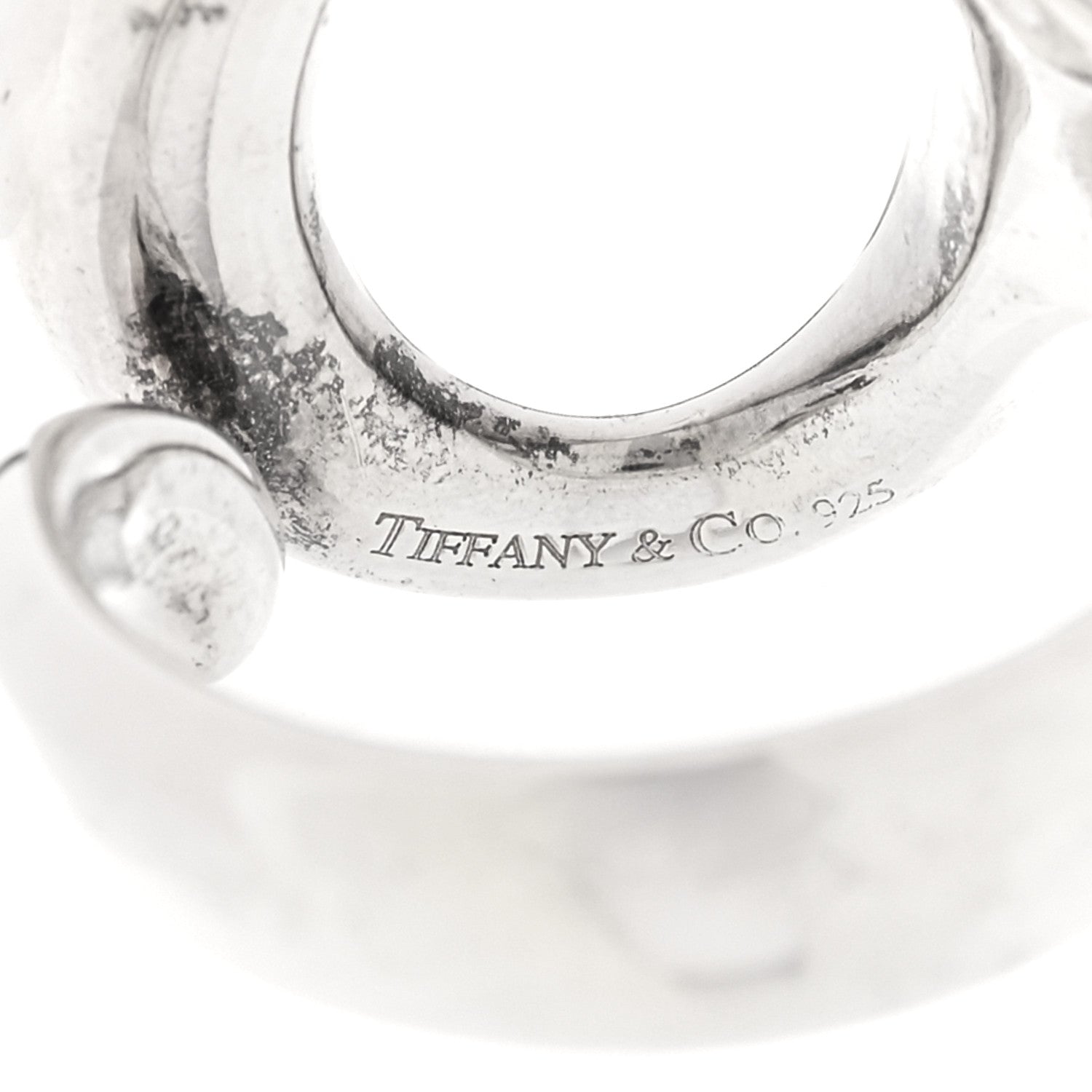 Tiffany Sterling Silver Elsa Peretti Sevillana Ring 53 6.25 4 of 4