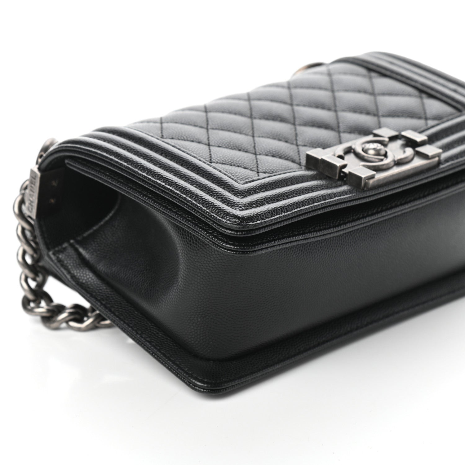 Chanel Caviar Quilted Small Boy Flap Black 6 of 9