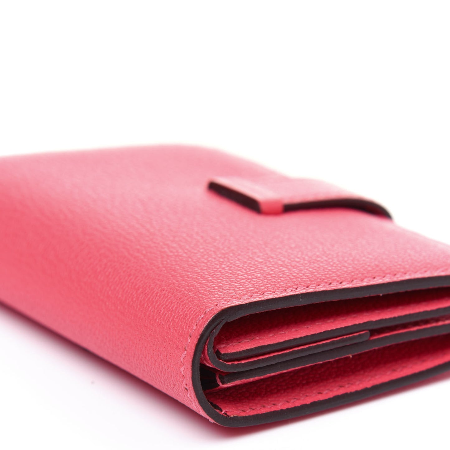 Chevre Mysore Mini Bearn Wallet Rose Lipstick