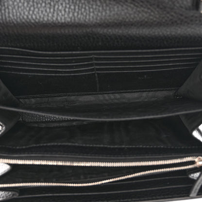 Gucci Calfskin Mini Dionysus Chain Wallet Black 5 of 11