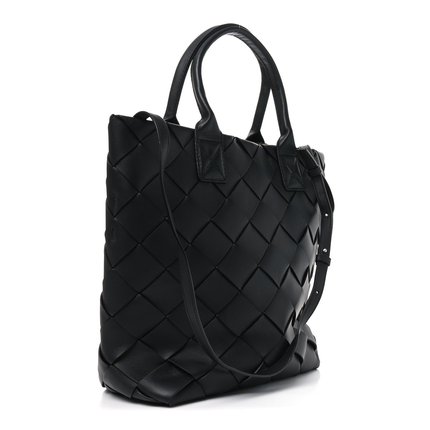 Bottega Veneta Nappa Maxi Cabat 30 Black 4 of 10