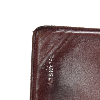 Chanel Lambskin Quilted Yen Wallet Black 6 of 15