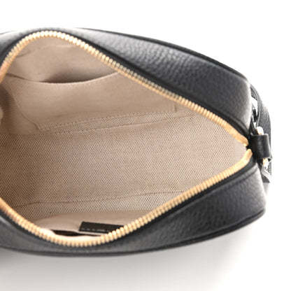 Gucci Pebbled Calfskin Small Soho Disco Bag Black 5 of 11