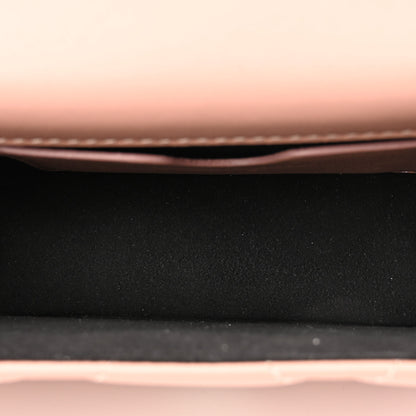 Alexander McQueen Lambskin Quilted Graffiti Skull Knuckle Crossbody Rose Gold 5 of 12