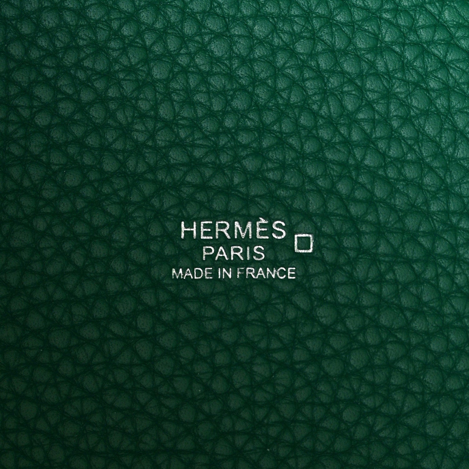 Hermes Taurillon Clemence Matte Alligator Picotin Lock Touch 22 MM Vert Vertigo 6 of 11