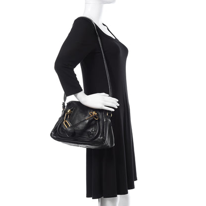Chloe Calfskin Small Paraty Black 2 of 10
