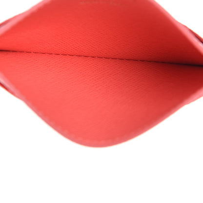 Louis Vuitton Damier Azur Daily Card Holder Rose Papaye 4 of 6