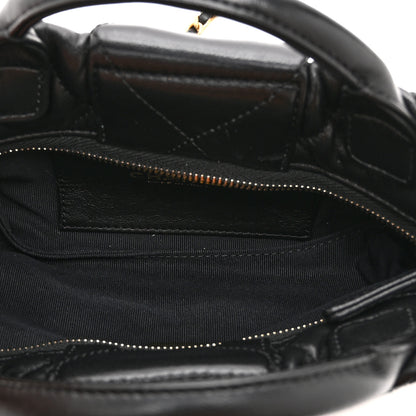 Chanel Lambskin Quilted Mini Bow Bag Black 5 of 10