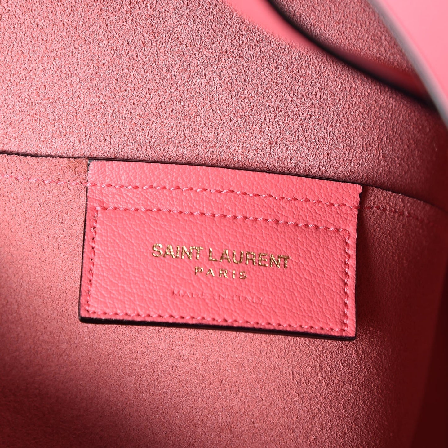 Calfskin Large Shopping Tote Pale Rose