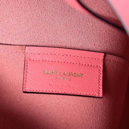 Saint Laurent Calfskin Large Shopping Tote Pale Rose 7 of 8