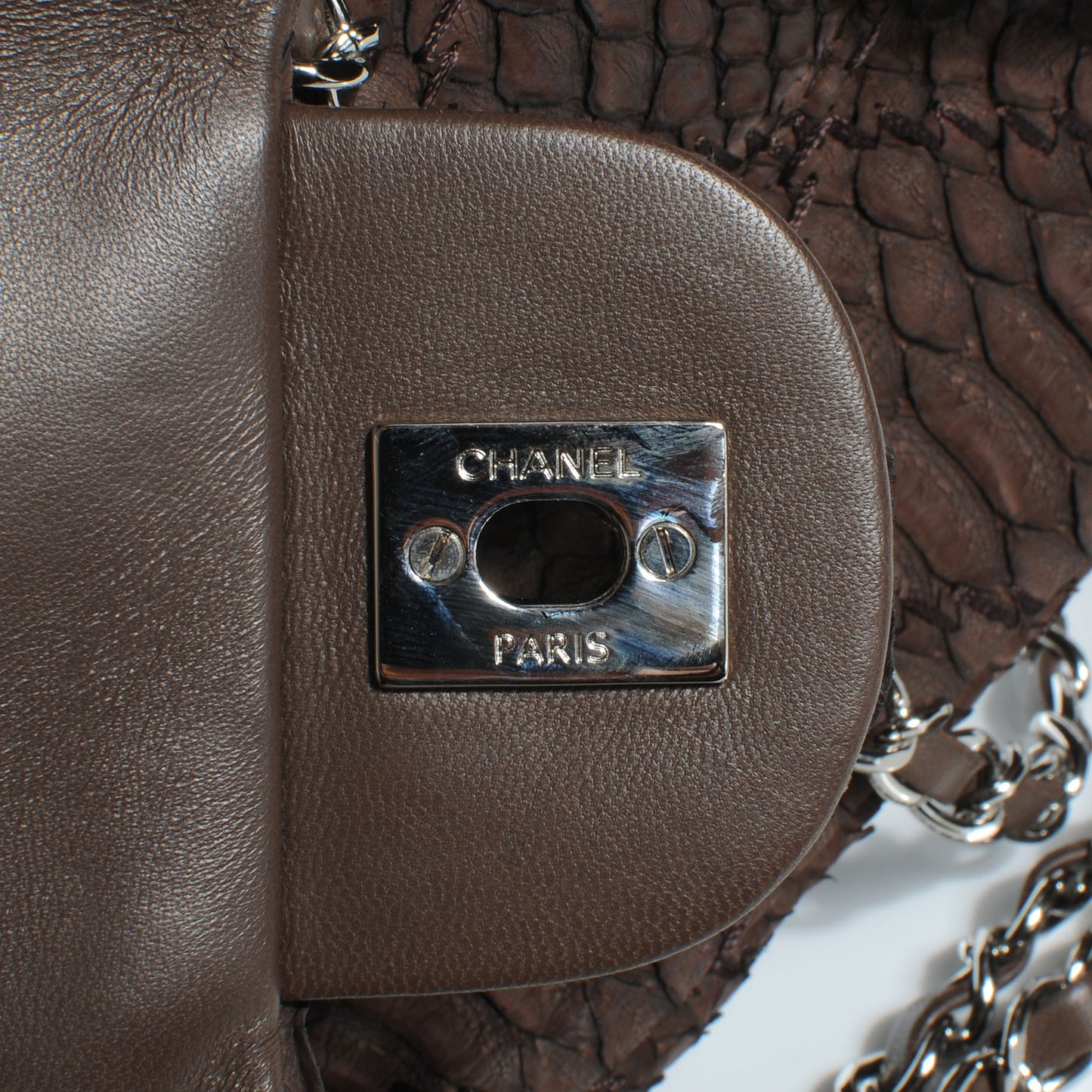 Python Ultimate Stitch Flap Marron Fonce