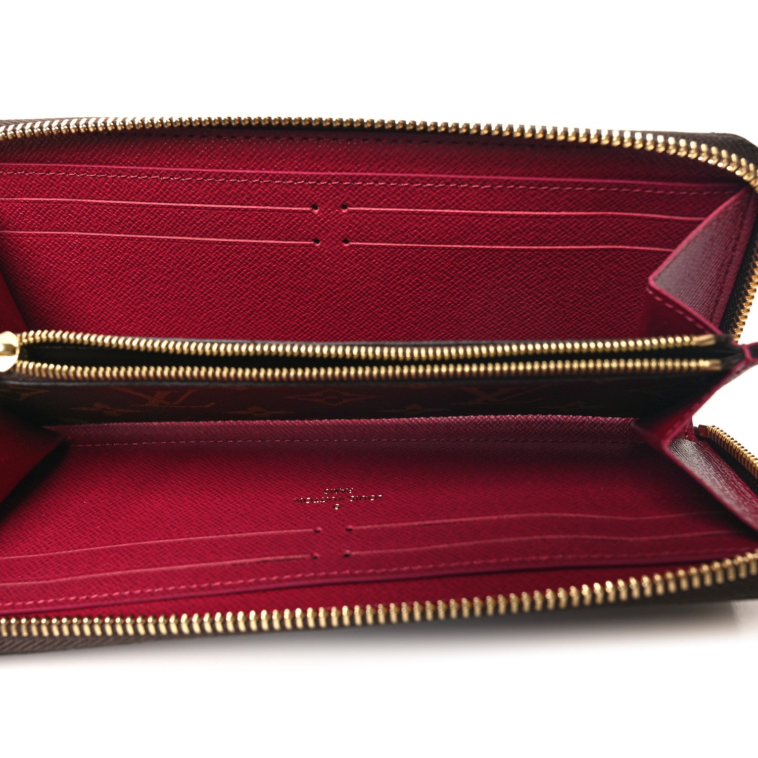 Louis Vuitton Monogram Clemence Wallet Fuchsia 5 of 7