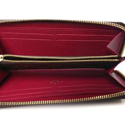 Louis Vuitton Monogram Clemence Wallet Fuchsia 5 of 7