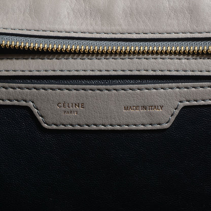 Celine Calfskin Suede Large Trapeze Smoke 6 of 9