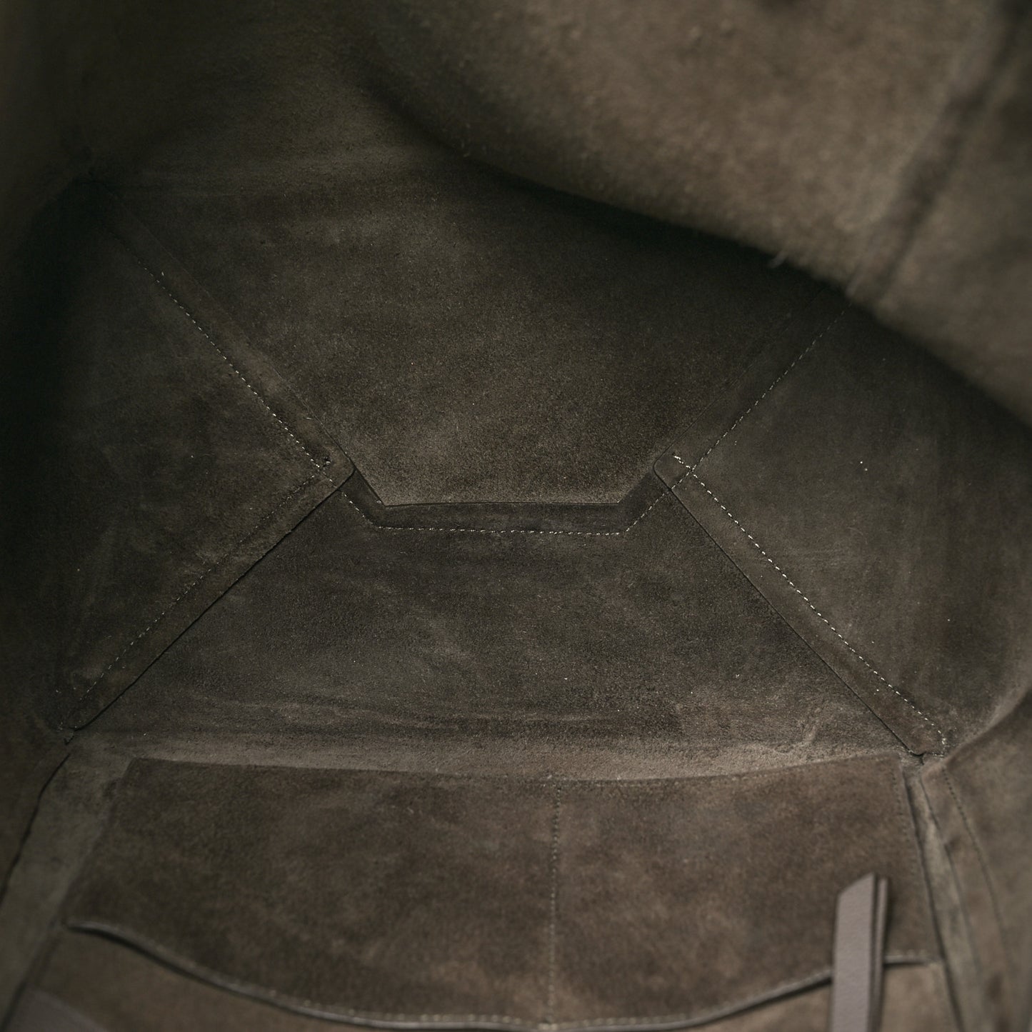 Soft Grained Calfskin Small Belt Cabas Phantom Taupe