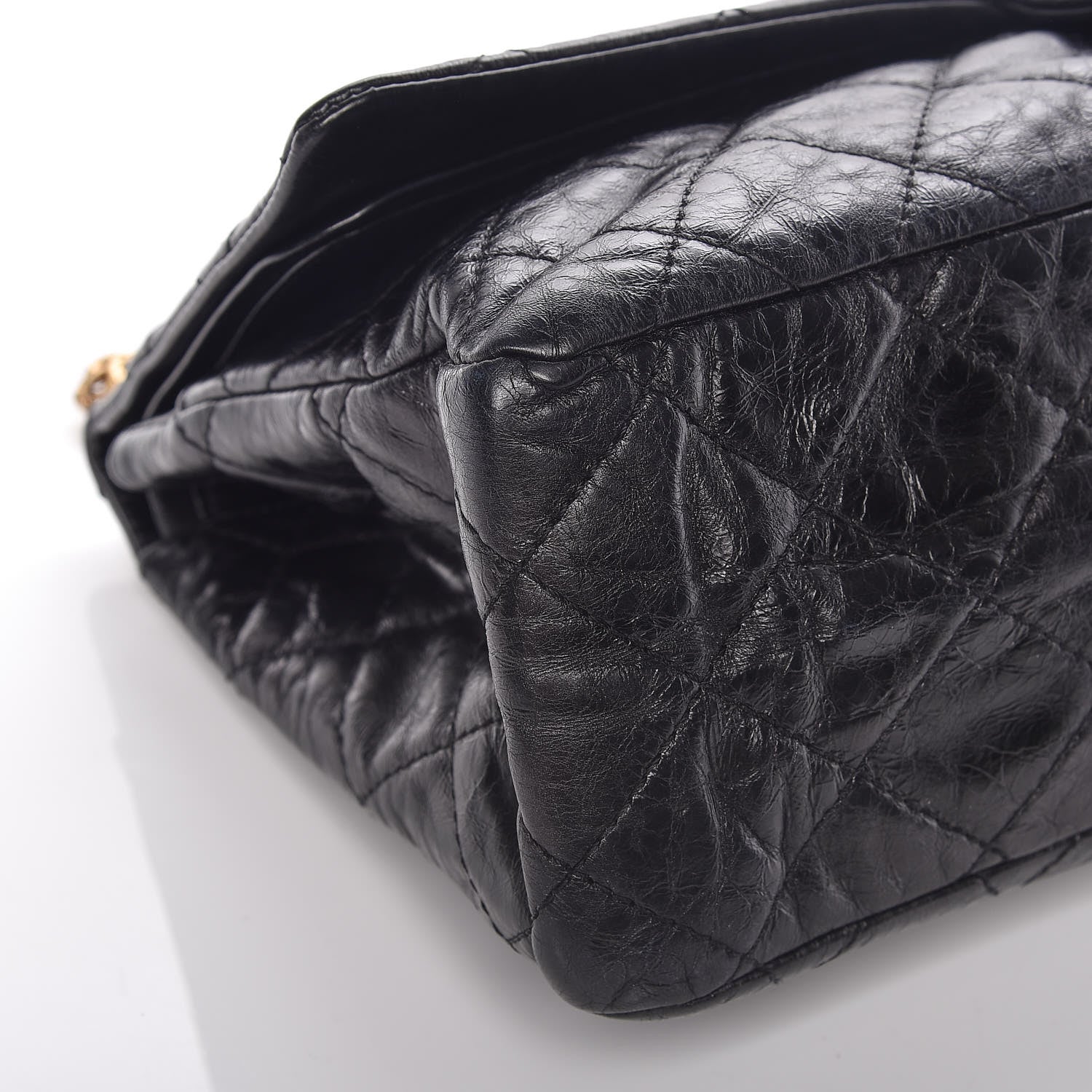 Chanel Aged Calfskin Quilted 2.55 Reissue 228 Flap Black 13 of 17
