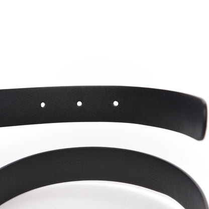 Chanel Calfskin Paris Button CC Belt 85 34 Black 3 of 6