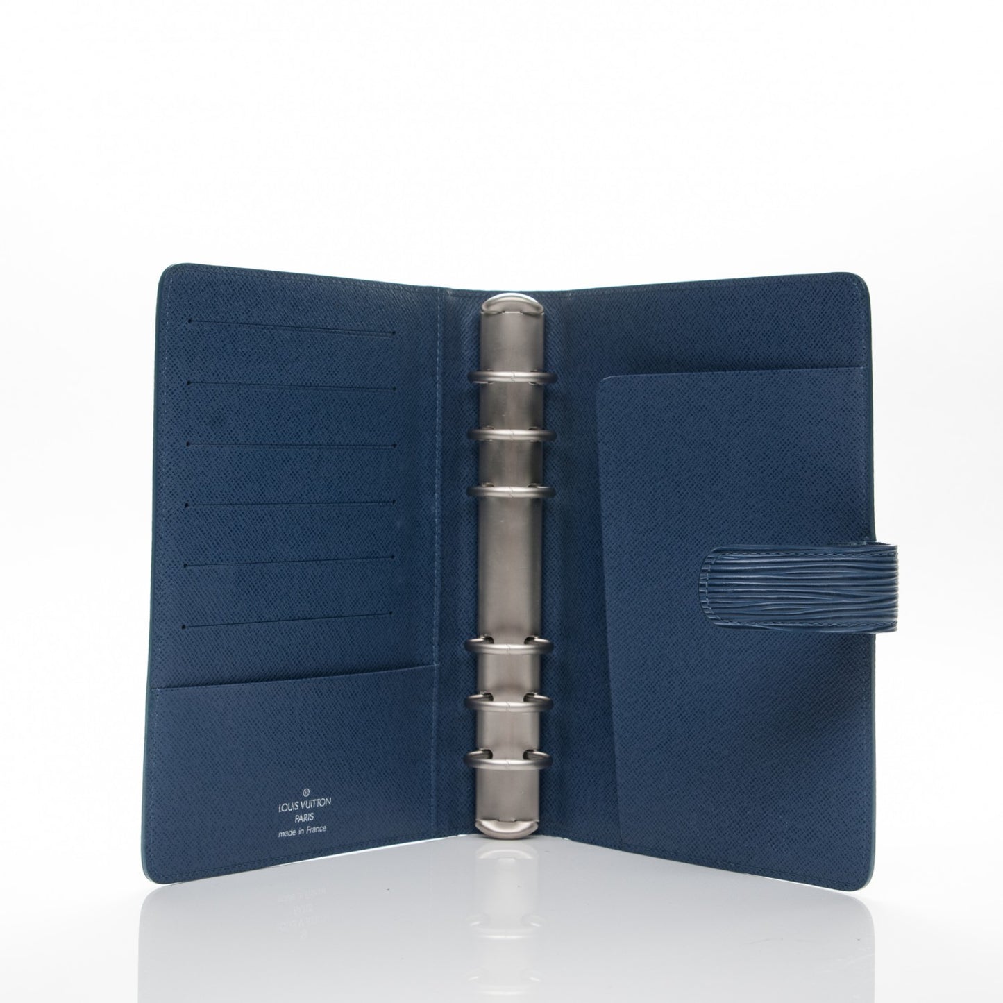 Epi Medium Ring Agenda Cover Myrtille