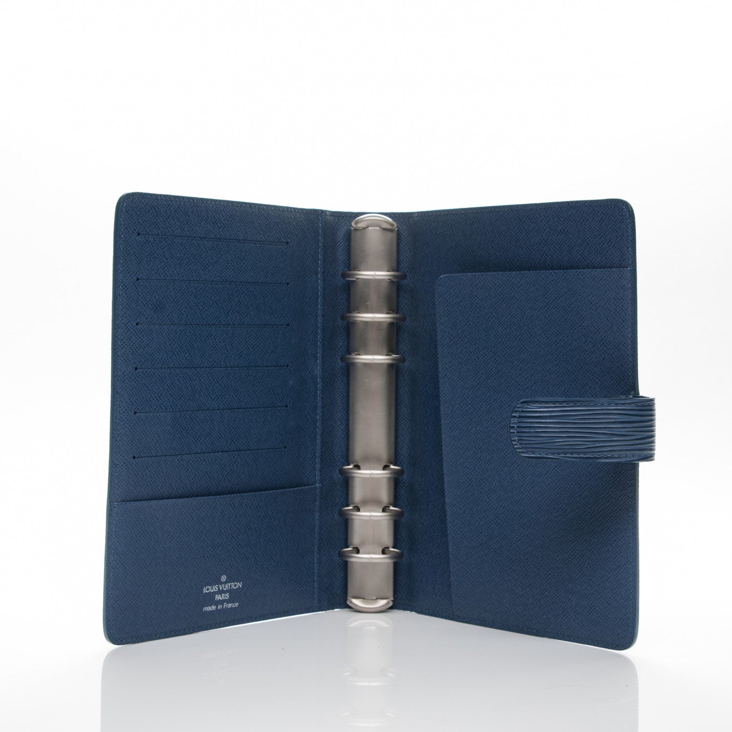Louis Vuitton Epi Medium Ring Agenda Cover Myrtille 5 of 7