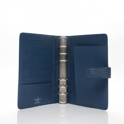 Louis Vuitton Epi Medium Ring Agenda Cover Myrtille 5 of 7