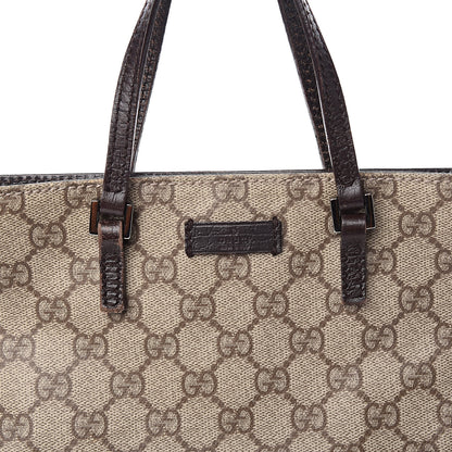 Gucci GG Plus Monogram Flat Vertical Tote Brown 11 of 11