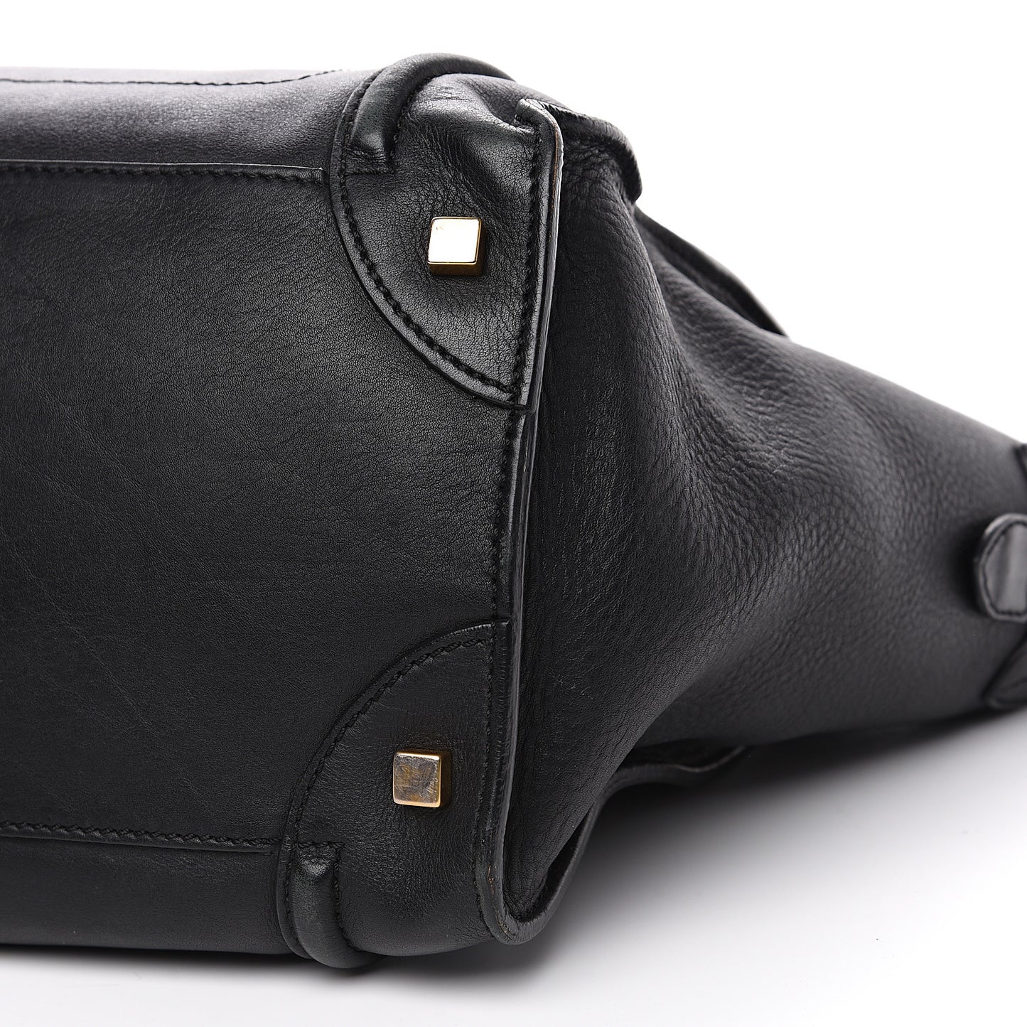Smooth Calfskin Mini Luggage Black