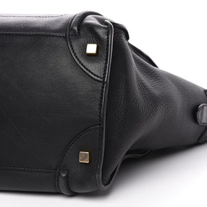 Celine Smooth Calfskin Mini Luggage Black 14 of 20