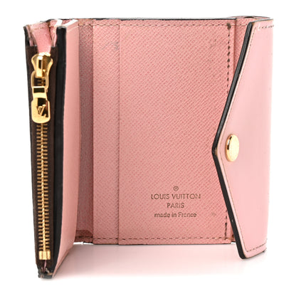 Louis Vuitton Monogram Zoe Wallet Rose Ballerine 5 of 11