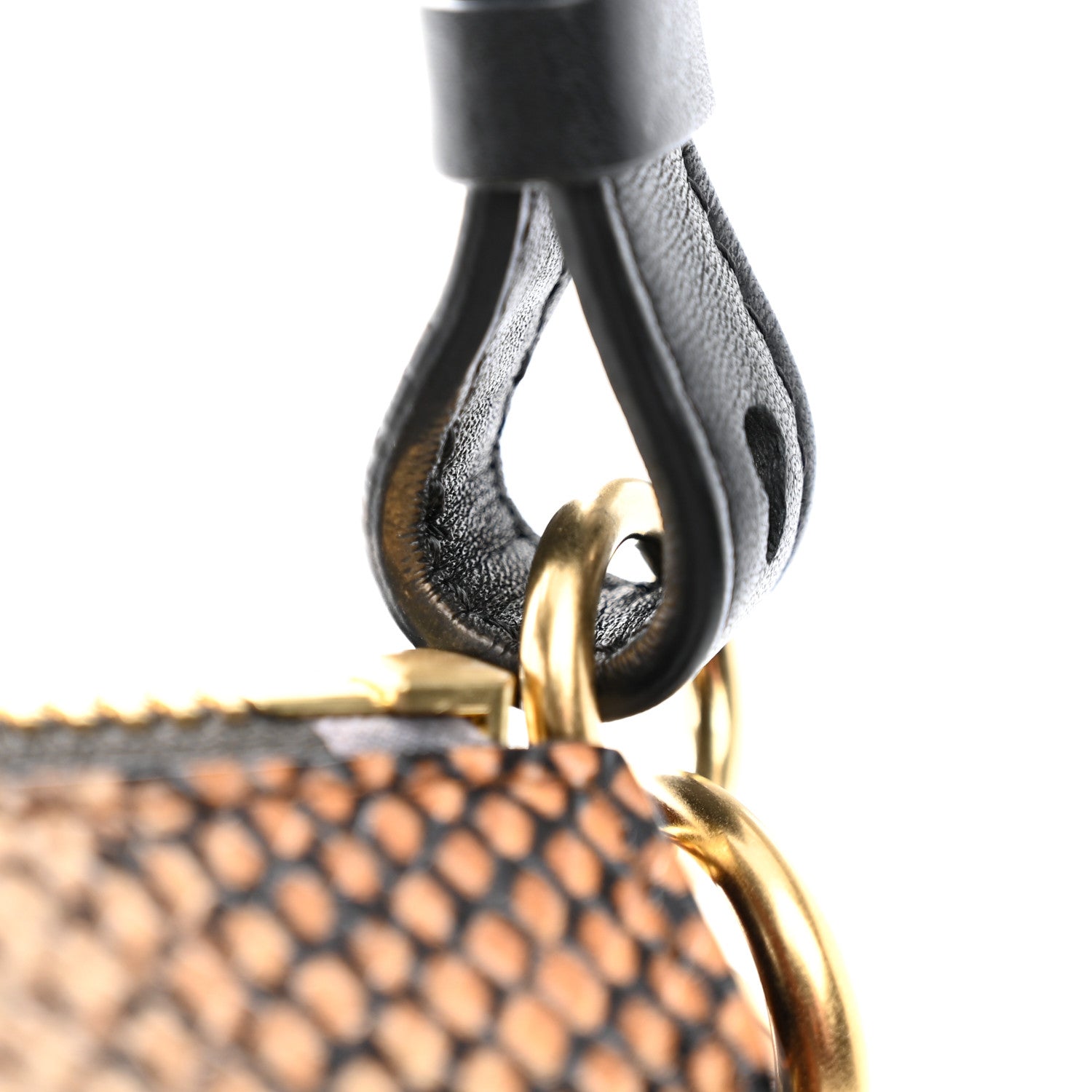 Chloe Calfskin Python Embossed Small Roy Bag Multicolor 11 of 11