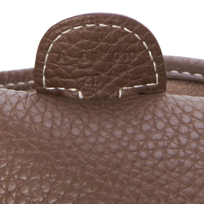 Hermes Taurillon Clemence Evelyne III PM Etoupe 9 of 10