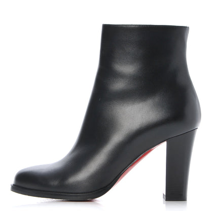 Christian Louboutin Calfskin Adox 85 Ankle Boots 36.5 Black 1 of 10