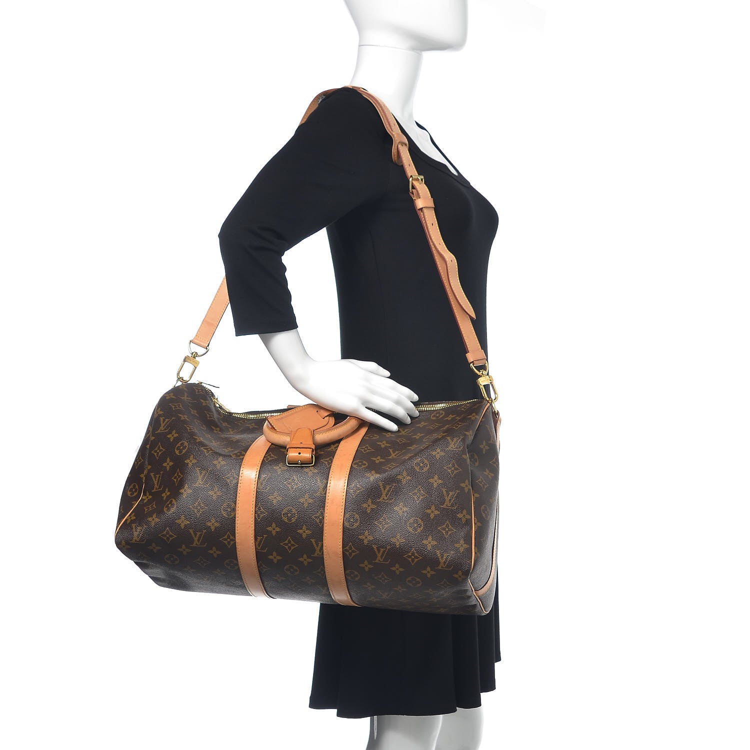 Louis Vuitton Monogram Keepall Bandouliere 45 2 of 17