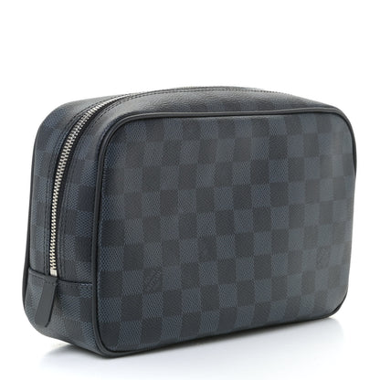 Louis Vuitton Damier Cobalt Toilet Pouch GM 4 of 10