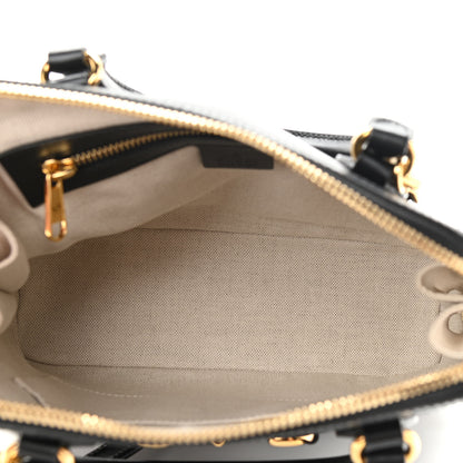 Gucci Boarded Plutone Calfskin Small Horsebit 1955 Top Handle Bag Black 5 of 10