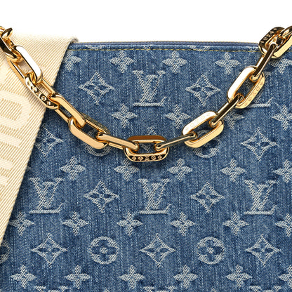Louis Vuitton Monogram Denim Coussin PM  Blue 7 of 9