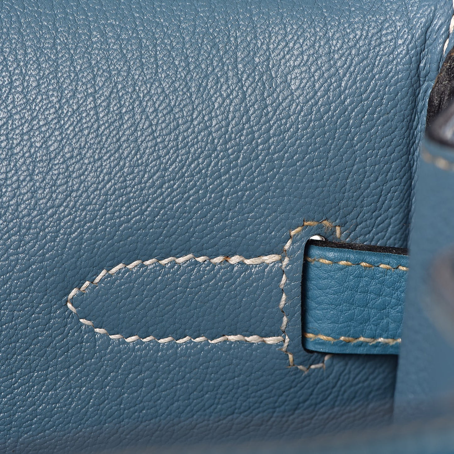 Togo Birkin 35 Blue Jean