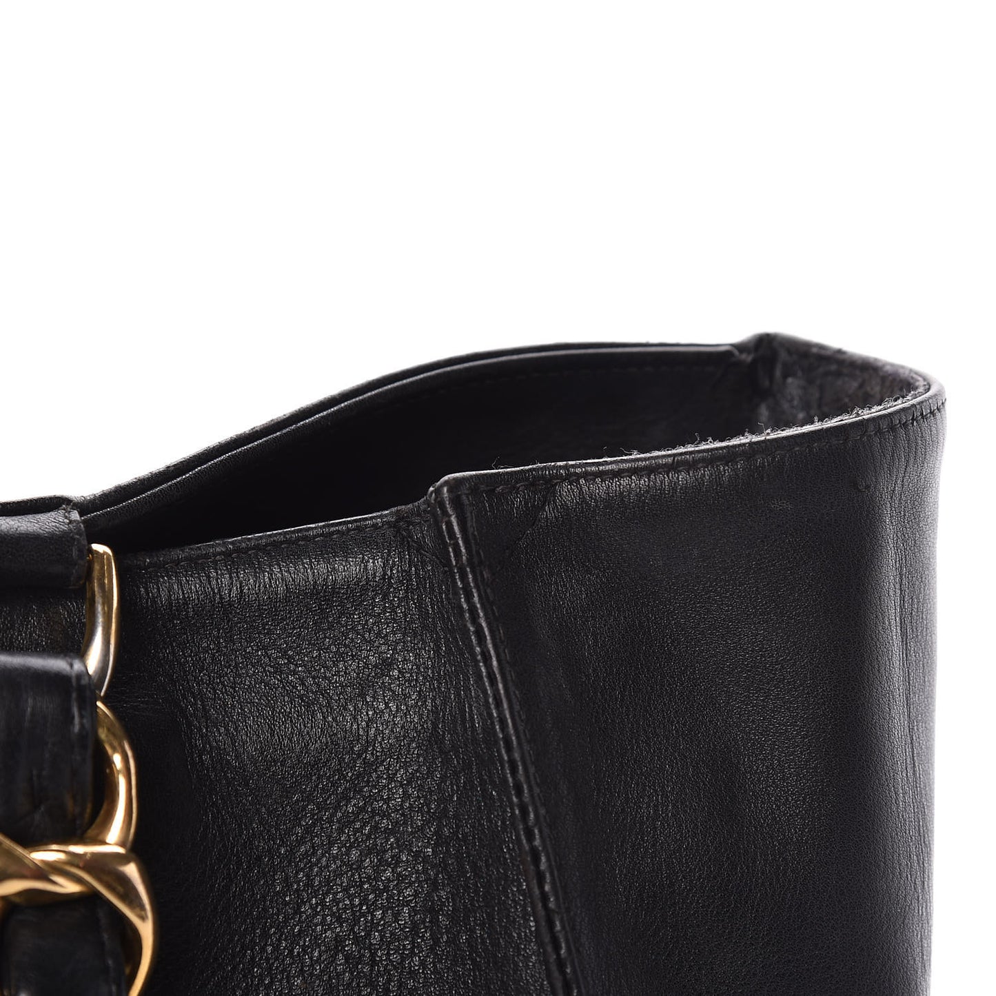 Lambskin CC Tote Black