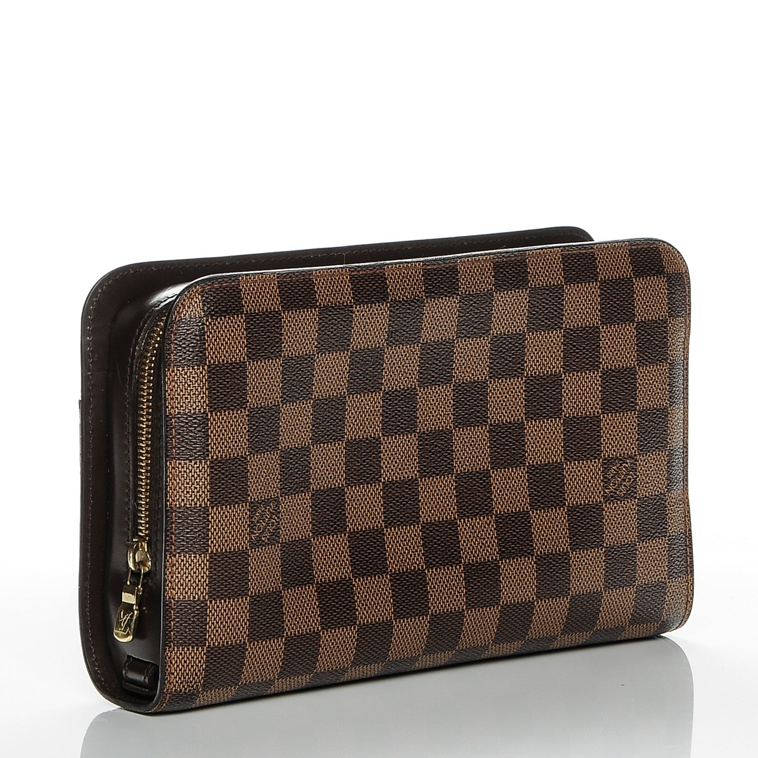 Louis Vuitton Damier Ebene Pochette Saint Louis Clutch 3 of 6