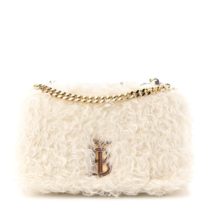 Burberry Mohair TB Lola Bag White 1 of 10