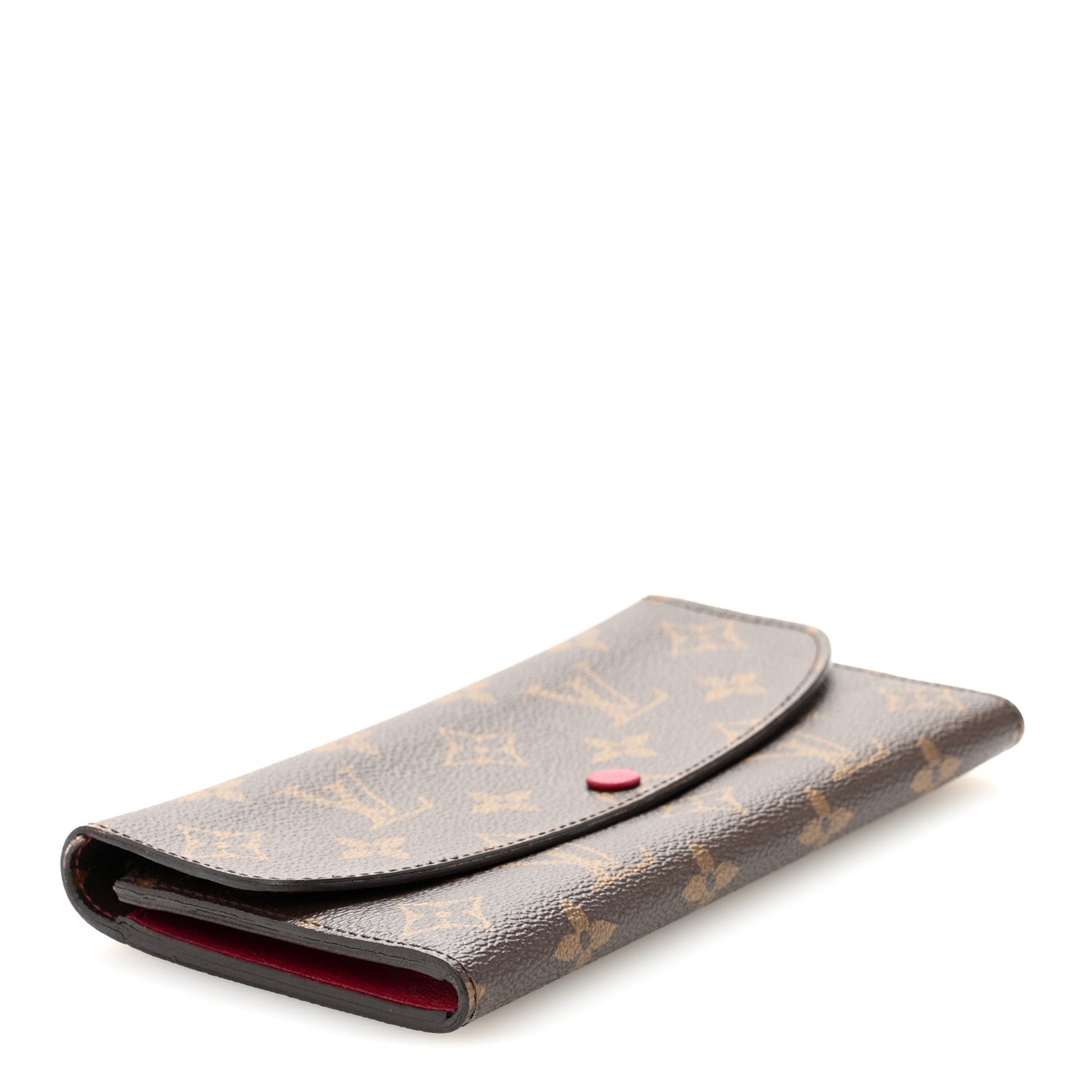 Louis Vuitton Monogram Emilie Wallet Fuchsia 4 of 11