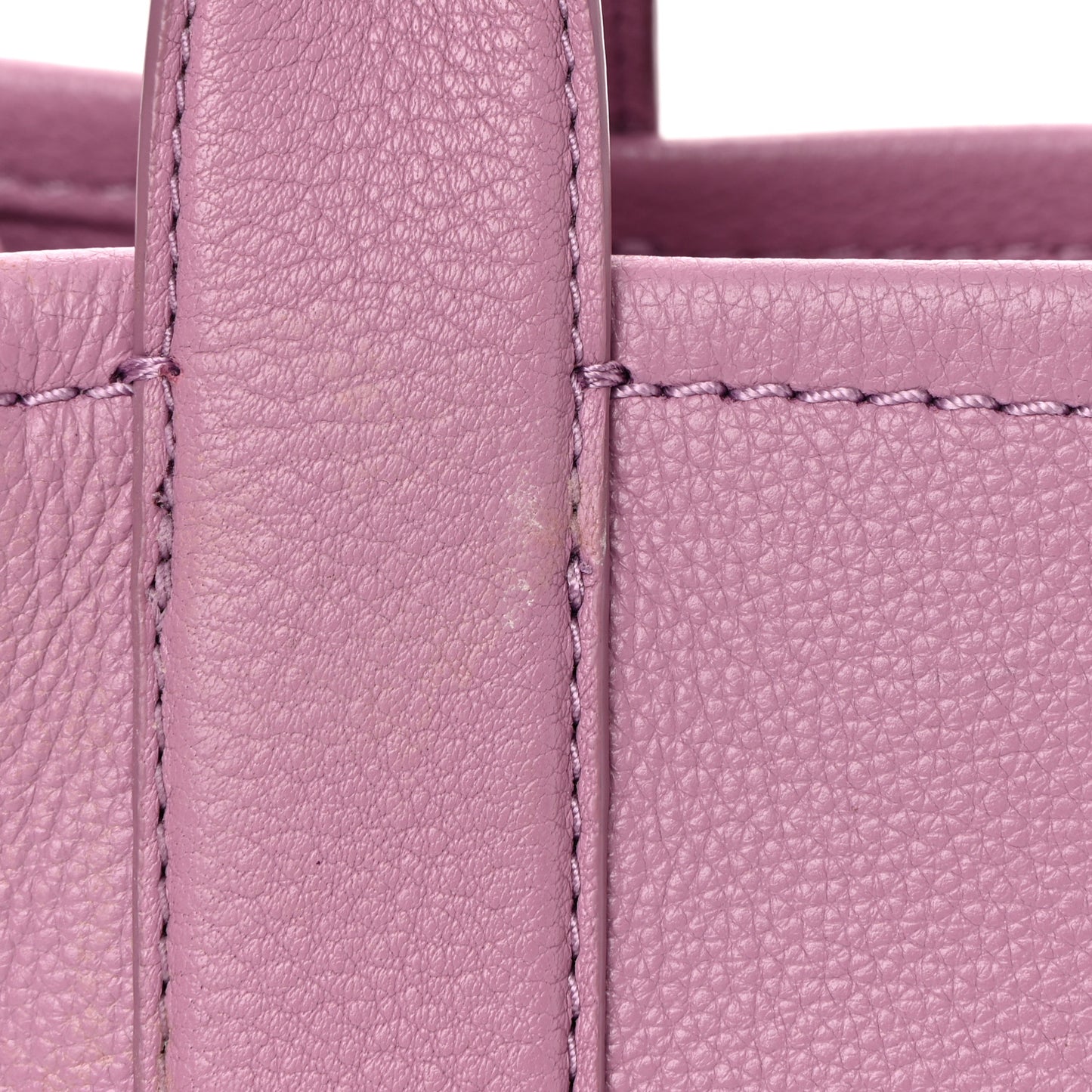 Grained Calfskin Small The Tote Bag Orchid Haze