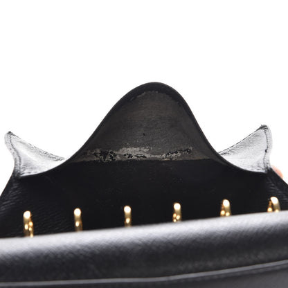 Louis Vuitton Epi Small Ring Agenda Cover Black 7 of 8