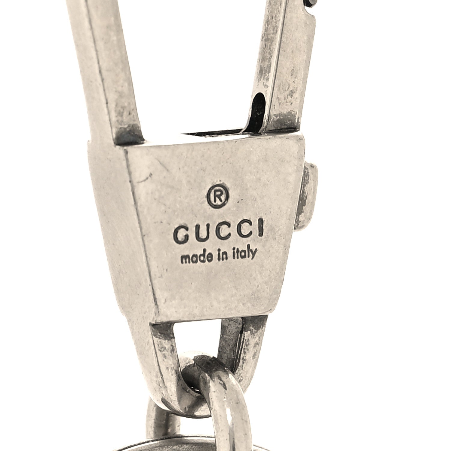 Gucci Crystal Butterfly Charm Key Holder 3 of 4