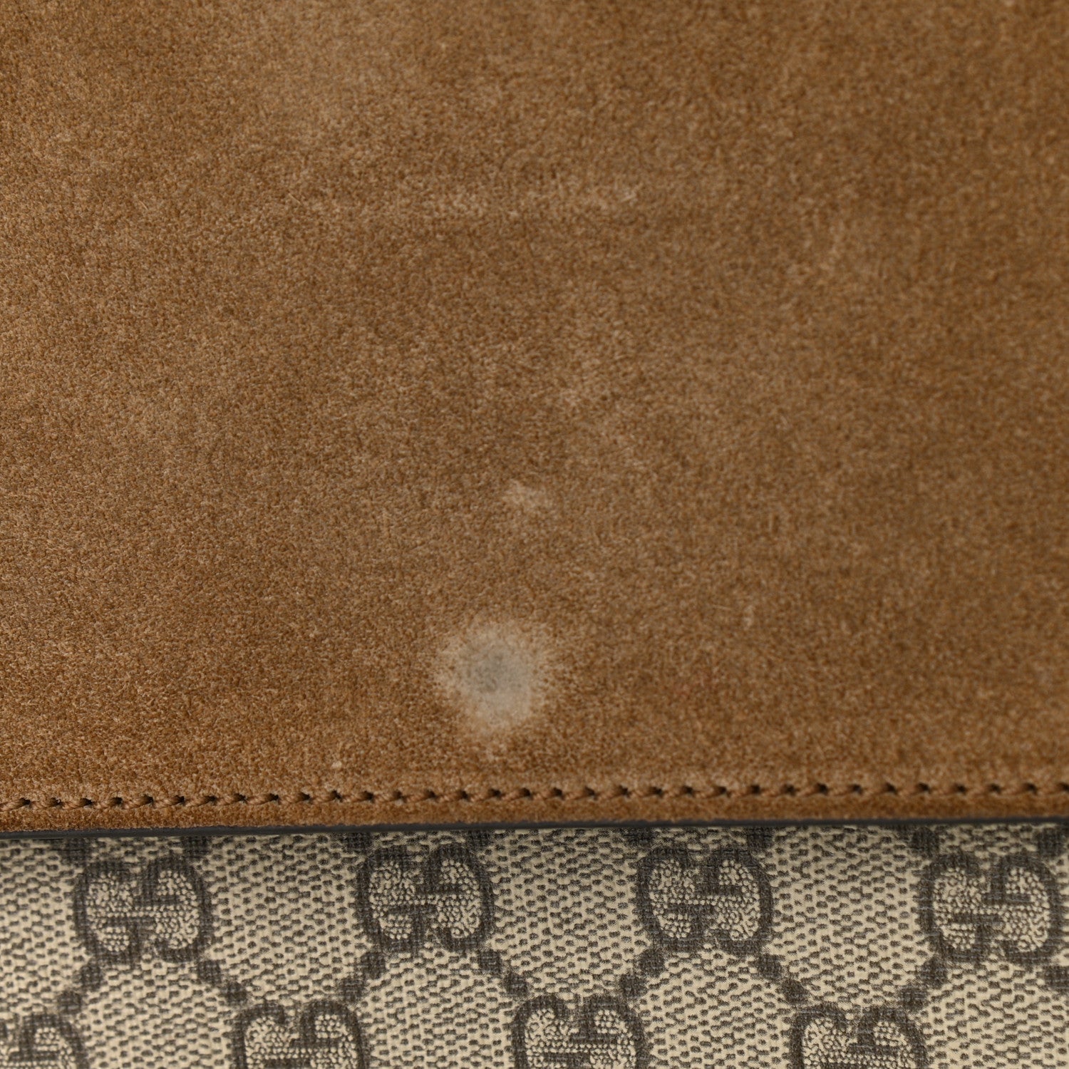 Gucci GG Supreme Monogram Medium Dionysus Shoulder Bag Taupe 13 of 14