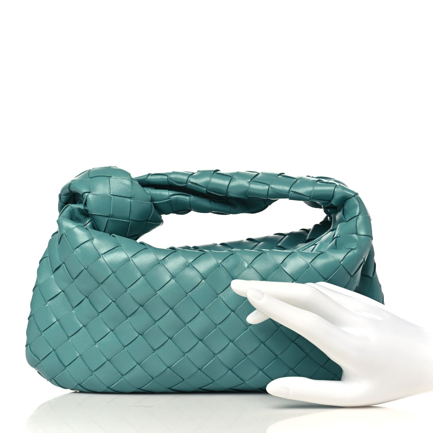 Nappa Intrecciato Mini Jodie Linoleum