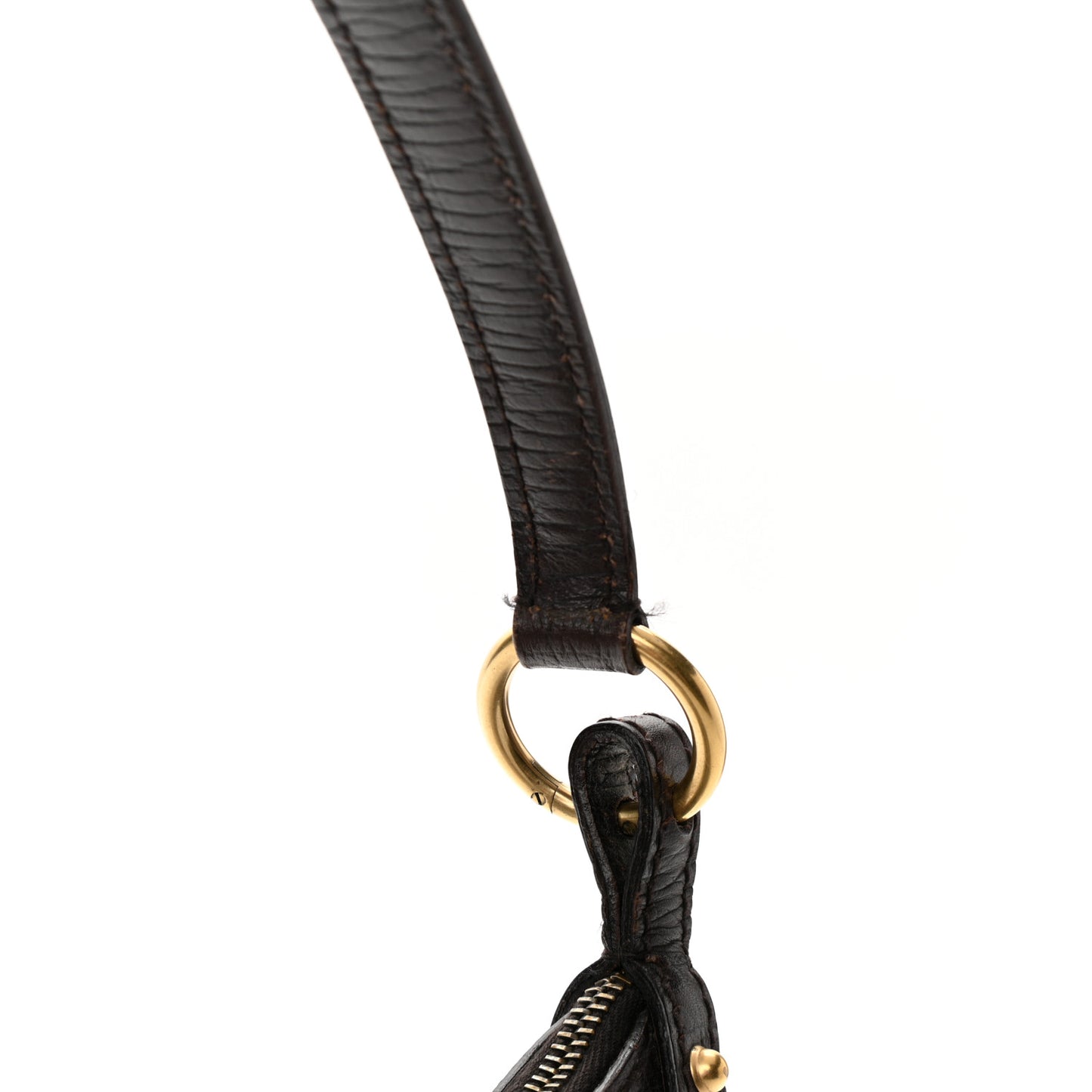 Monogram Horsebit Hobo Brown