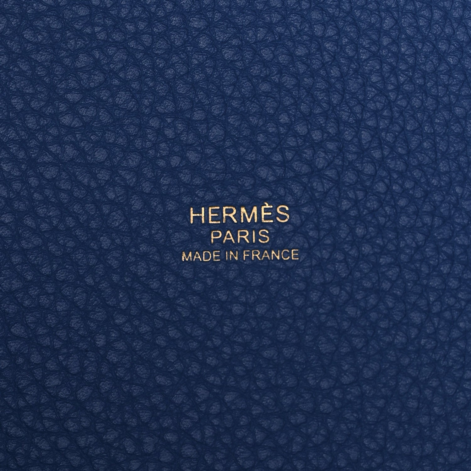 Hermes Taurillon Clemence Picotin Lock 22 MM Bleu France 6 of 10