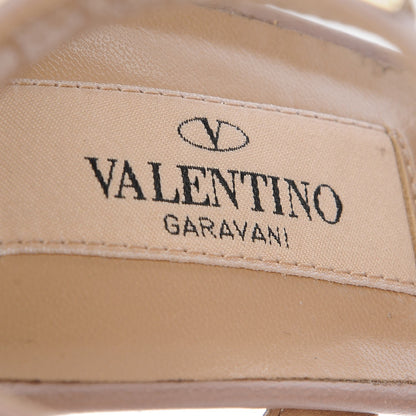 Valentino Garavani Patent Rockstud Ankle Strap 65mm Pumps 36 Poudre 7 of 10