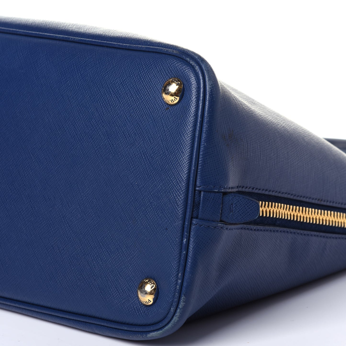 Saffiano Lux Large Promenade Tote Bleuette