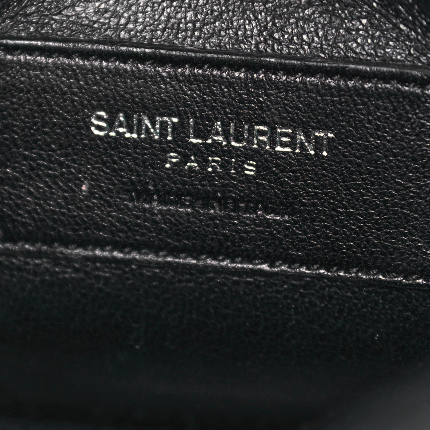 Saint Laurent Calfskin Lizard Embossed Nano Sac De Jour Black 6 of 13